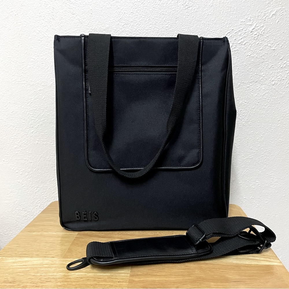 BEIS North to South Tote in Black